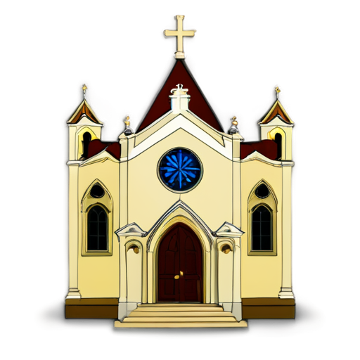 I need an icon from a church to use in my wedding invitation. The church in specific is Sanctuary Saint Joseph from Belo Horizonte, Brazil - icon | sticker