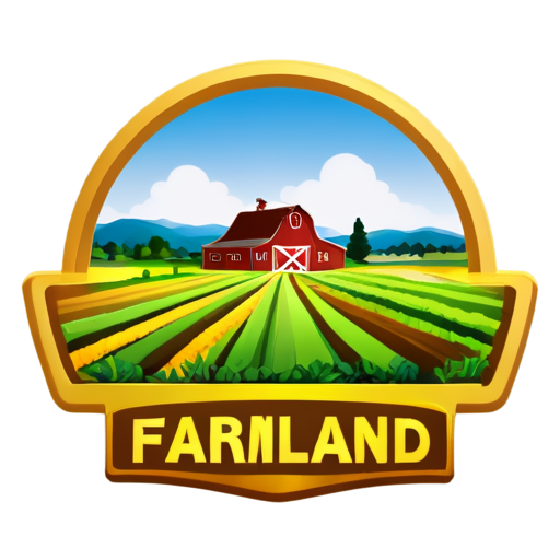 farmland logo - icon | sticker