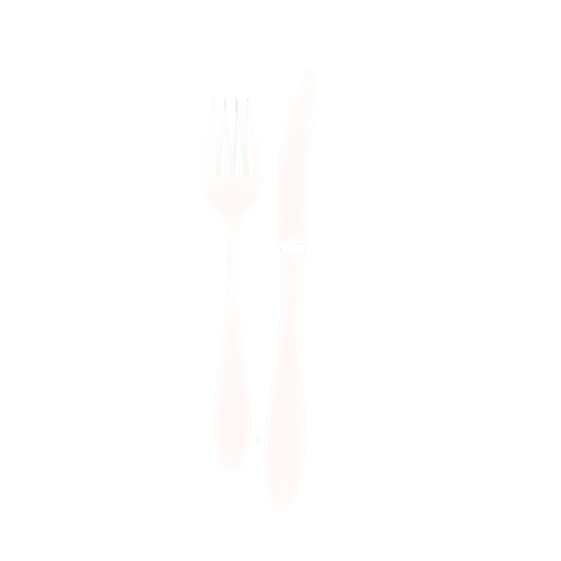 logo for a team that polishes cutlery - icon | sticker