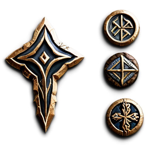 artistic style rune crafting - icon | sticker