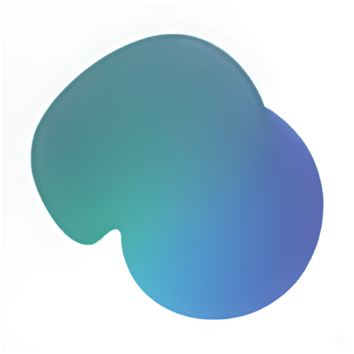 Create an ICO icon for the theme of shock wave and CFD (Computational Fluid Dynamics). The icon should prominently display a shock wave, represented as a sharp, distinct wavefront with a gradient of colors, such as from blue to white, indicating its intensity. Incorporate elements of CFD, like flow lines or grids, in a subtle and integrated way. Show the shock wave interacting with a fluid flow, perhaps with some turbulence or vortices around it. The icon could have a 3D look with a slight shadow to give a sense of depth. Use a modern and clean design style, with simple yet impactful shapes. Add some highlights or glows to emphasize the key elements. The overall color scheme could be a combination of cool tones like blue and green to convey a technical and scientific feel. - icon | sticker