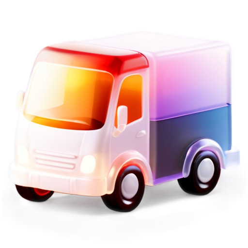 Truck driving test - icon | sticker