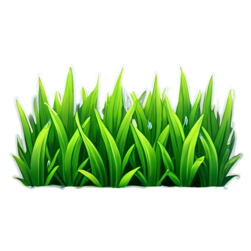 green grass - icon | sticker