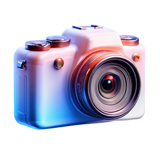 a 4k camera - icon | sticker