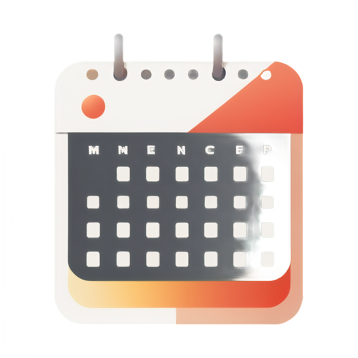 shopping and organize food with menù calendar with SnP in the middle - icon | sticker