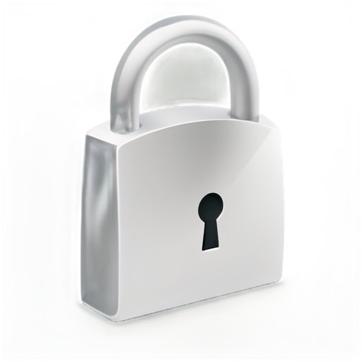 change information on encrypted file combine the lock and pen - icon | sticker