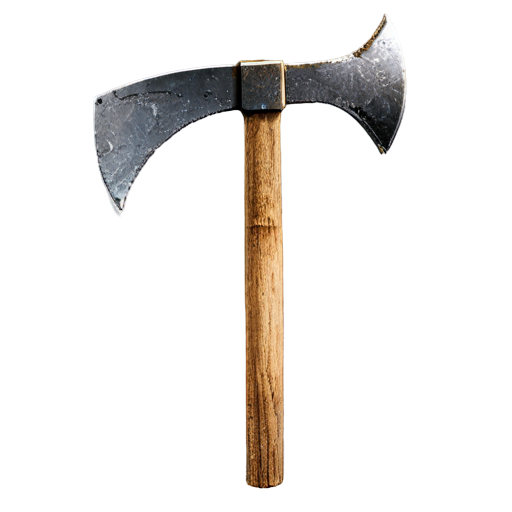 artistic art style mining pickaxe - icon | sticker