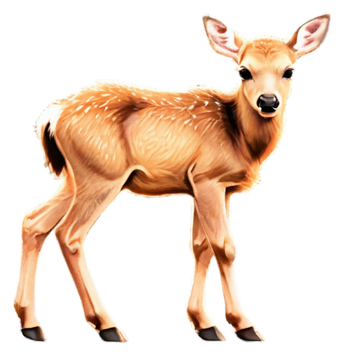 baby elk - icon | sticker