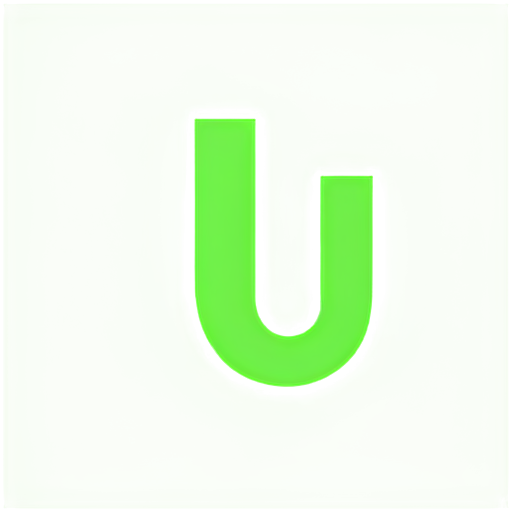 logo of the company skuf services I want you to beautifully draw the letter S and the letter U on a dark green background - icon | sticker
