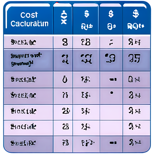 cost calculation price graph tablesheets icon, notext, nonumbers - icon | sticker