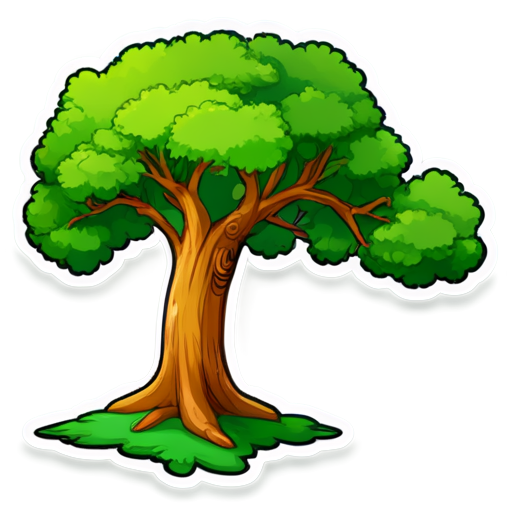 Video stream showing a tree at 90 degrees - icon | sticker