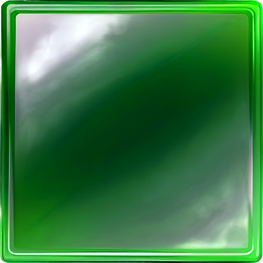 green square outline - icon | sticker