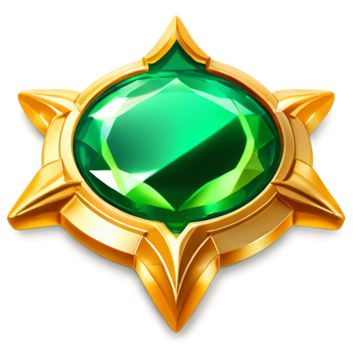Emerald dreams game symbol for small icon - icon | sticker