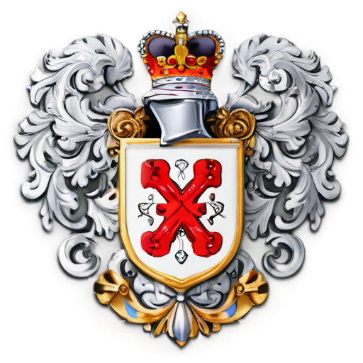 OnlyFans agency with the name K Agency in Imperial style in the format of the family crest - icon | sticker