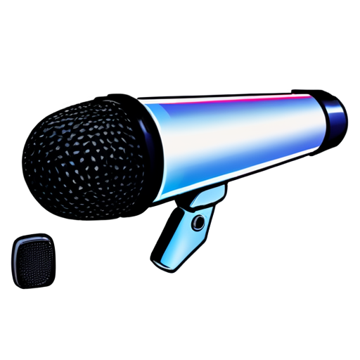 website icon a microphone - icon | sticker