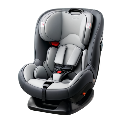 baby seat shells icon grey no background - icon | sticker