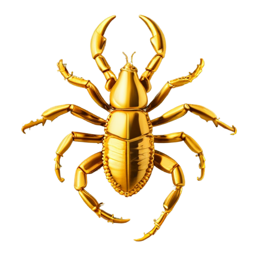 the golden scorpion - icon | sticker