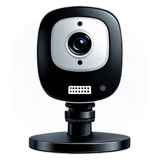 Generate an icon of a home camera in an animated form - icon | sticker