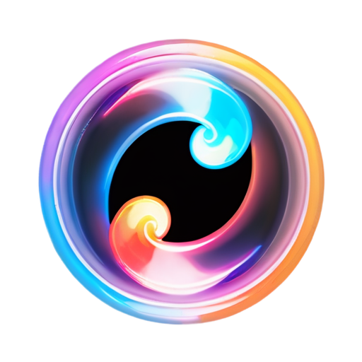 Circle Whirlpool Spiral Vortex for role guild role discord - icon | sticker