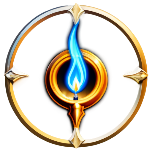 medieval casting spell icon - icon | sticker