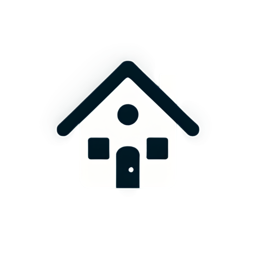 icon house - icon | sticker