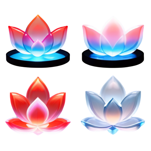 vermilion lotus only - icon | sticker