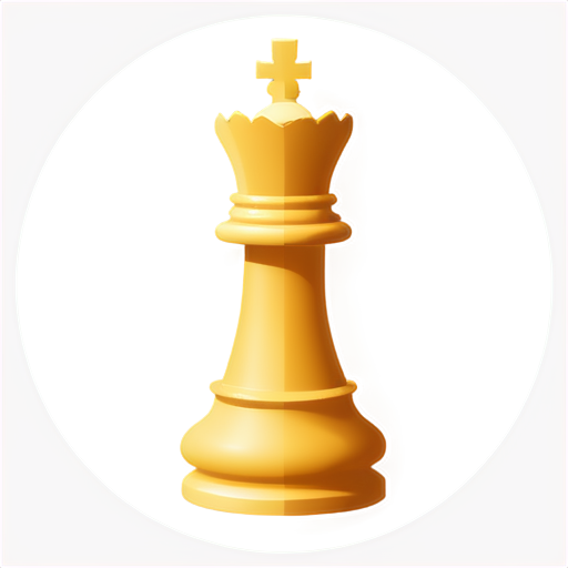 simple chess tower - icon | sticker