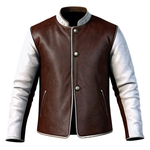 Medieval leather simple jacket - icon | sticker