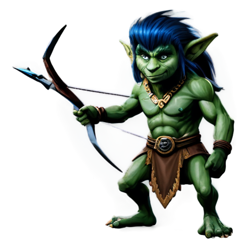 The logo would be a balanced mix of fantasy and conflict. On the left side, a menacing yet quirky troll is depicted. The troll could be green-skinned, with large tusky teeth and wild hair, embodying the typical fantasy depiction of a troll. On the right side, elegant and graceful elves are portrayed. They may have pointed ears, almond-shaped eyes, and long, flowing hair, often associated with elves in fantasy tales. One of the elves could be holding a bow and arrow, a common weapon of choice for them. The two sides would be divided by a sword or a tree (symbolizing the forest, a common dwelling place for both trolls and elves). The background could be a mystical forest, setting the scene of a fantasy world where these creatures reside. The name "Troll VS Elves" is boldly written below these images in a font that reflects the fantasy genre, perhaps something medieval or Celtic-inspired, to tie everything together. It's written in a way that implies an epic battle or competition between the two species. - icon | sticker