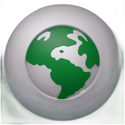 in the center are the contours of the globe with meridians and parallels. in the center of the ball there is a shield, on the shield there is a tree - icon | sticker