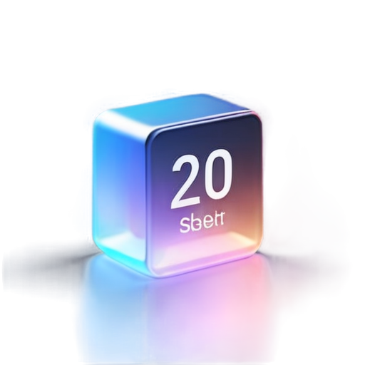 glass calendar icon - icon | sticker