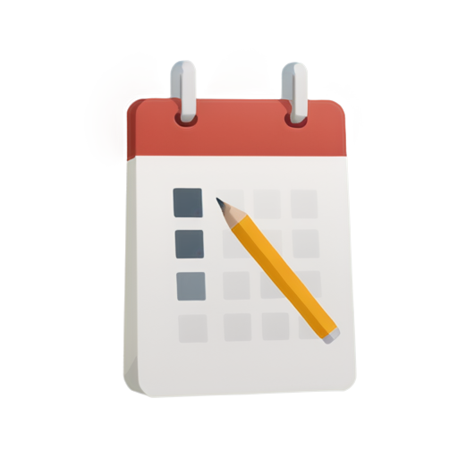 diary and todo and scheduler app - icon | sticker