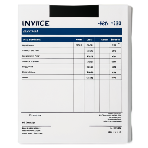 Invoice book - icon | sticker