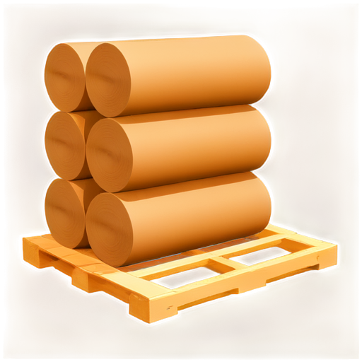 4 vertical rolls in pallet - icon | sticker