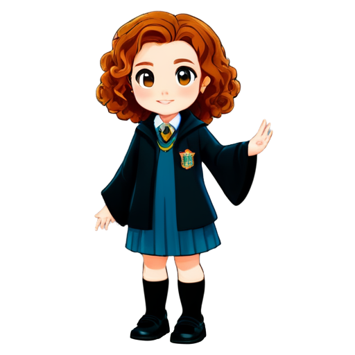 Hogwarts Legacy, girl, magic, curl - icon | sticker