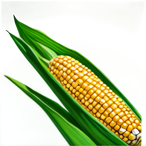 Asgard corn plant, Corn Cob, Norse Mythology, Golden Kernels, Divine Crop, Sacred Harvest, Regal Appearance - icon | sticker