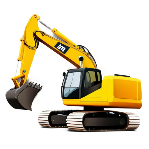 excavator - icon | sticker