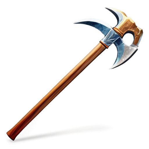 artistic art style pickaxe - icon | sticker