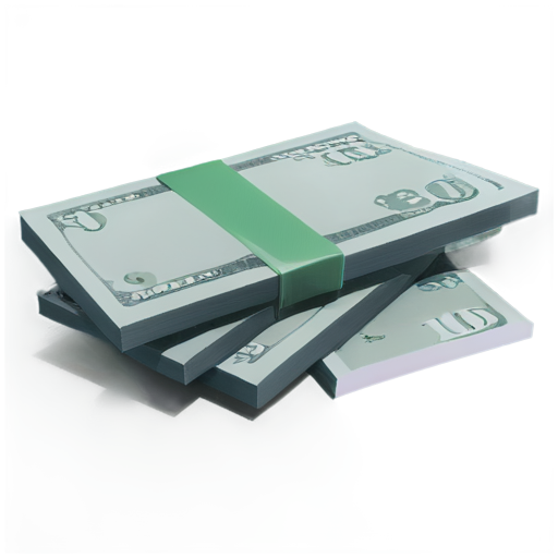 stack of money - icon | sticker