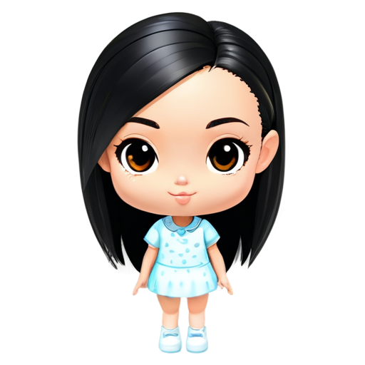 3D beauty avatar - icon | sticker