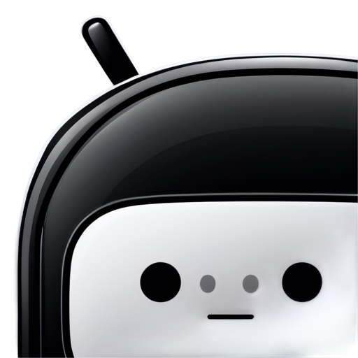 icon for app with AI bot - icon | sticker