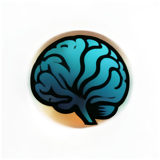 Obsidian second brain, fantasy colours - icon | sticker