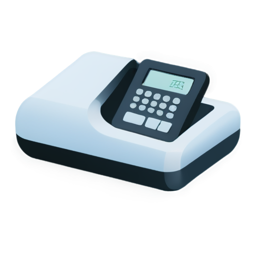 Cloud cash register - icon | sticker