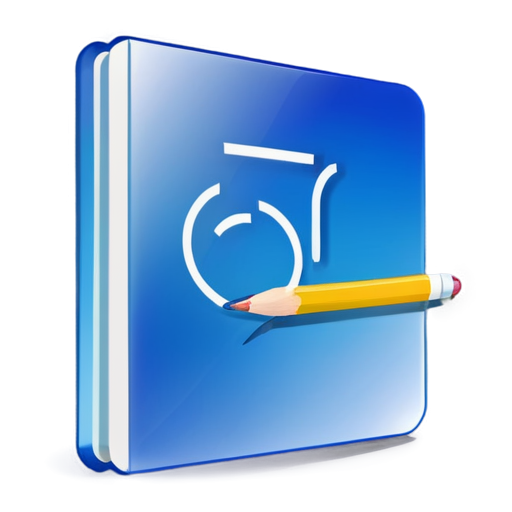 icon for app for master thesis management for tutors and students using the color 0C94A61A - icon | sticker