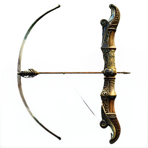 ancient bow - icon | sticker