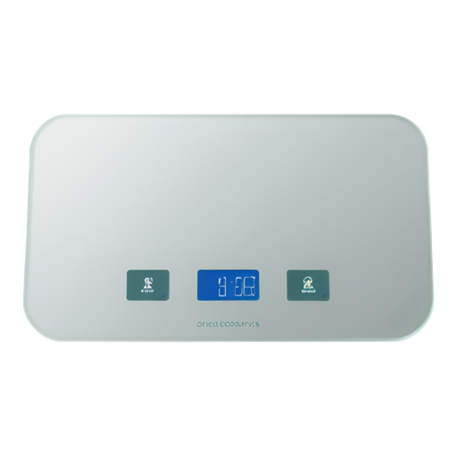 industrial scales with big display - icon | sticker