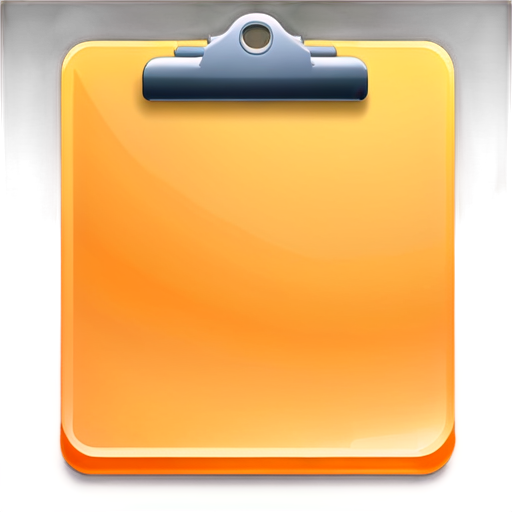 a clipboard icon with rounded edges, color is #86BC25 - icon | sticker