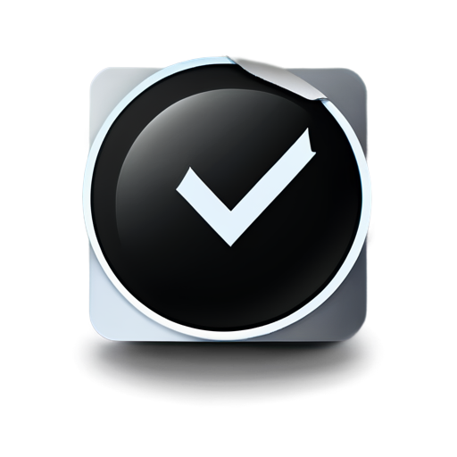 2D, program icon,Without background,employment, precedent for work, list, checkmarks - icon | sticker