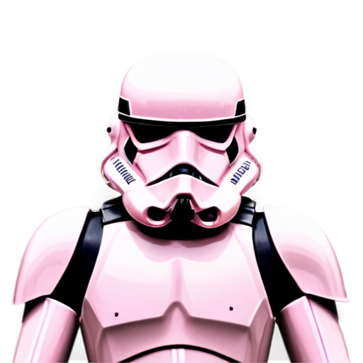 black and pink stormtrooper star wars - icon | sticker