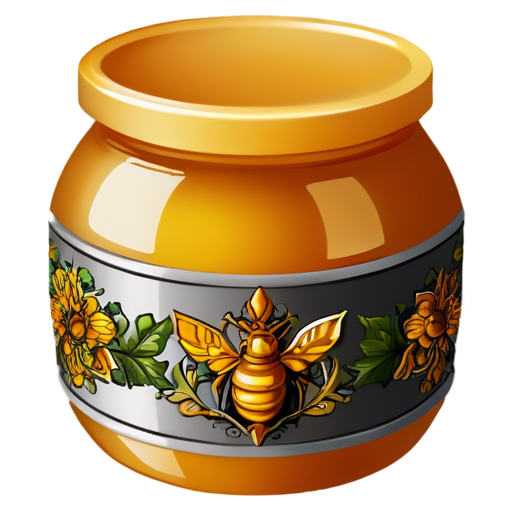 medieval honey, paint style - icon | sticker